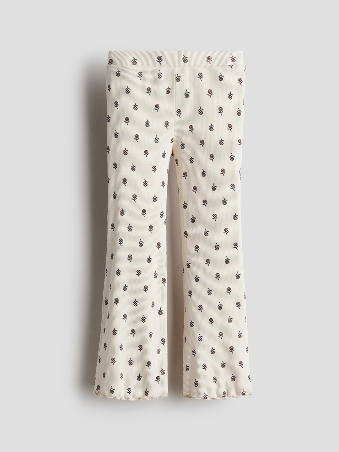 

H&M Girls Printed Leggings, White