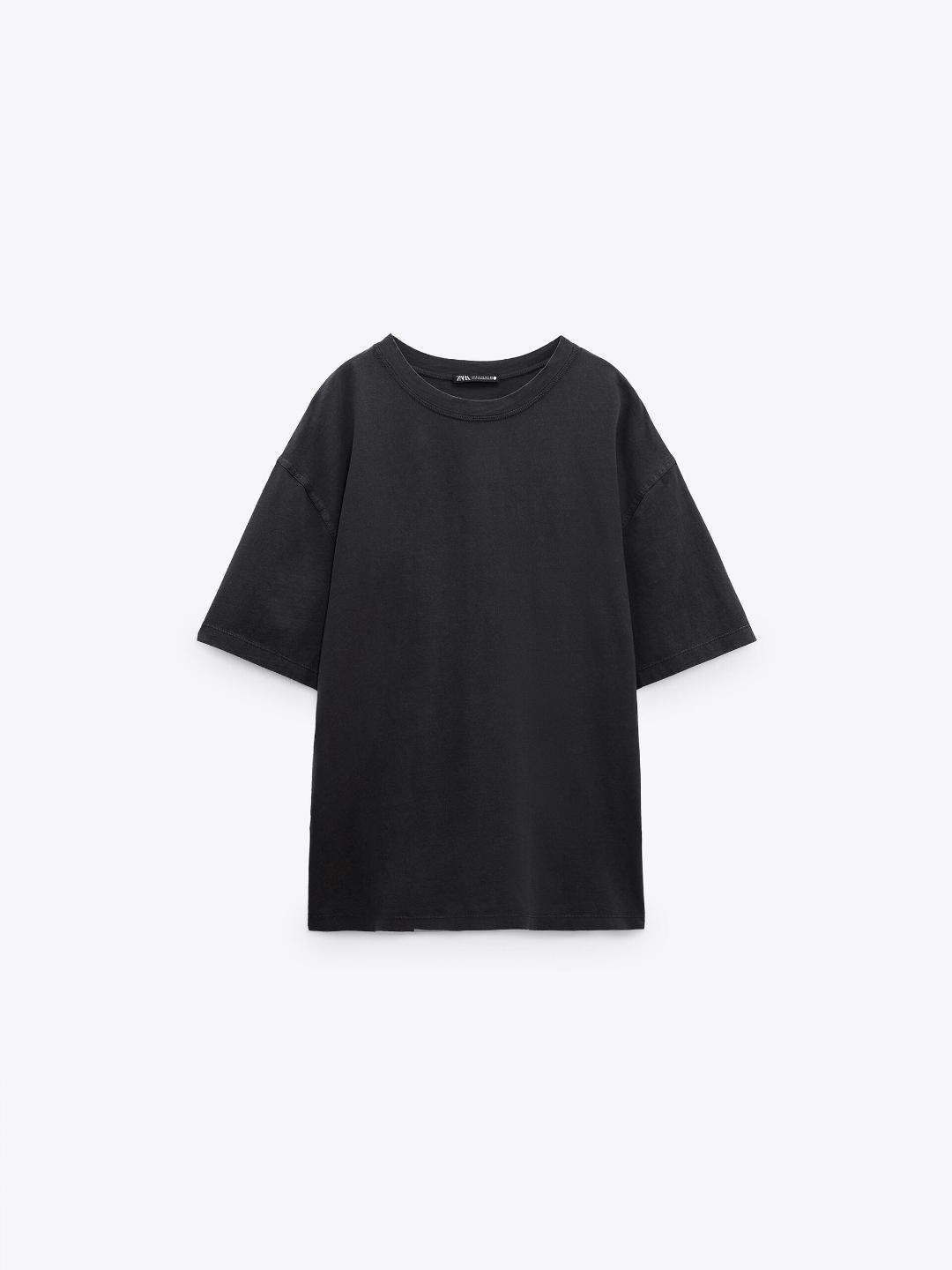 

ZARA Women Grey Tshirts