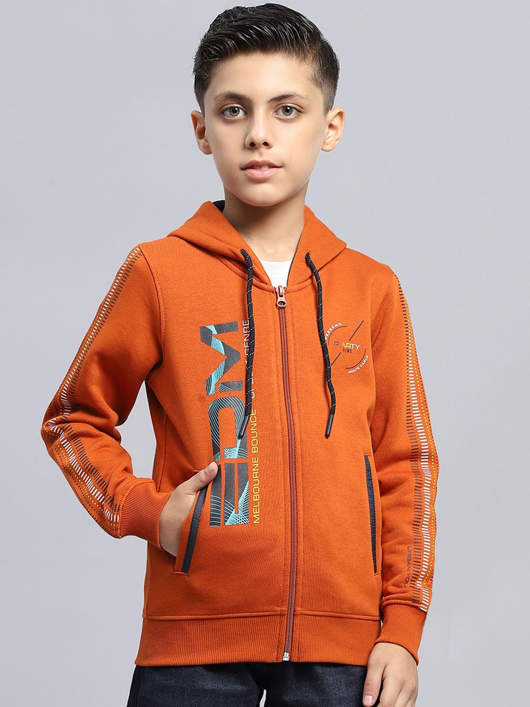 

Monte Carlo Boys winter Sweatshirt, Rust