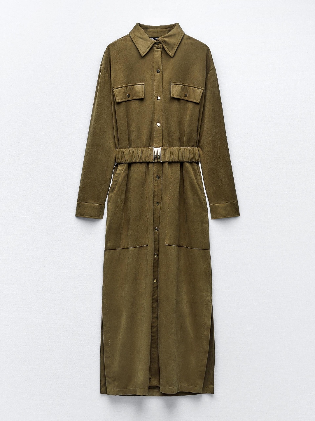 

ZARA Women Khaki Dresses