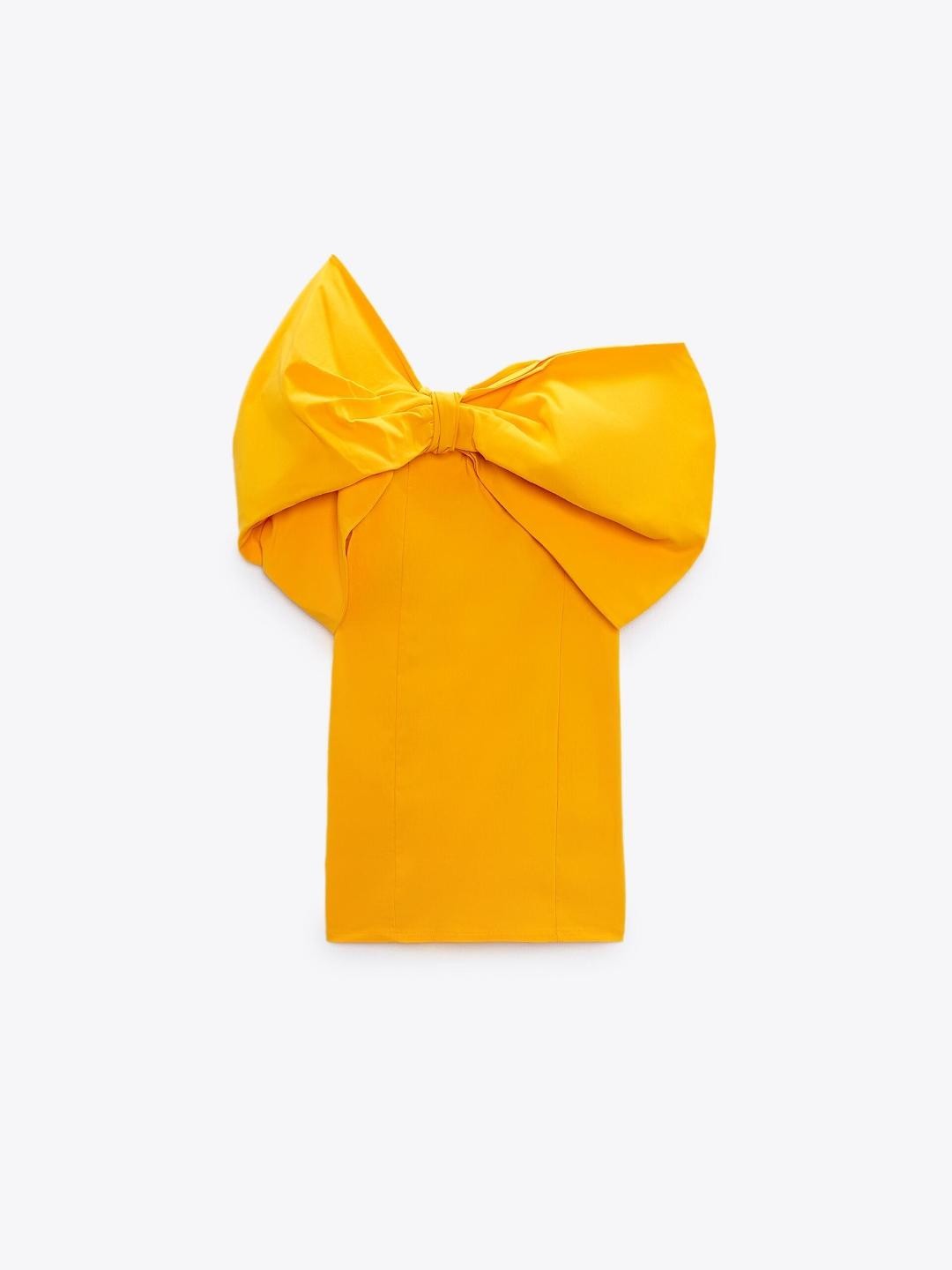 

ZARA Women Yellow Dresses