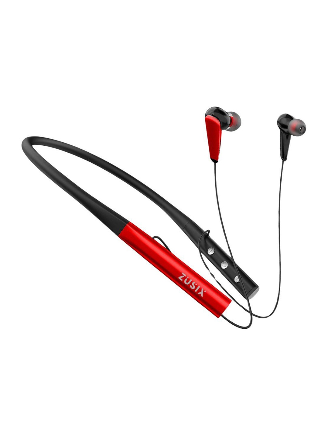 

zusix Storm 440 With Upto 48 Hrs Playtime In-Ear Wireless Neckband, Red