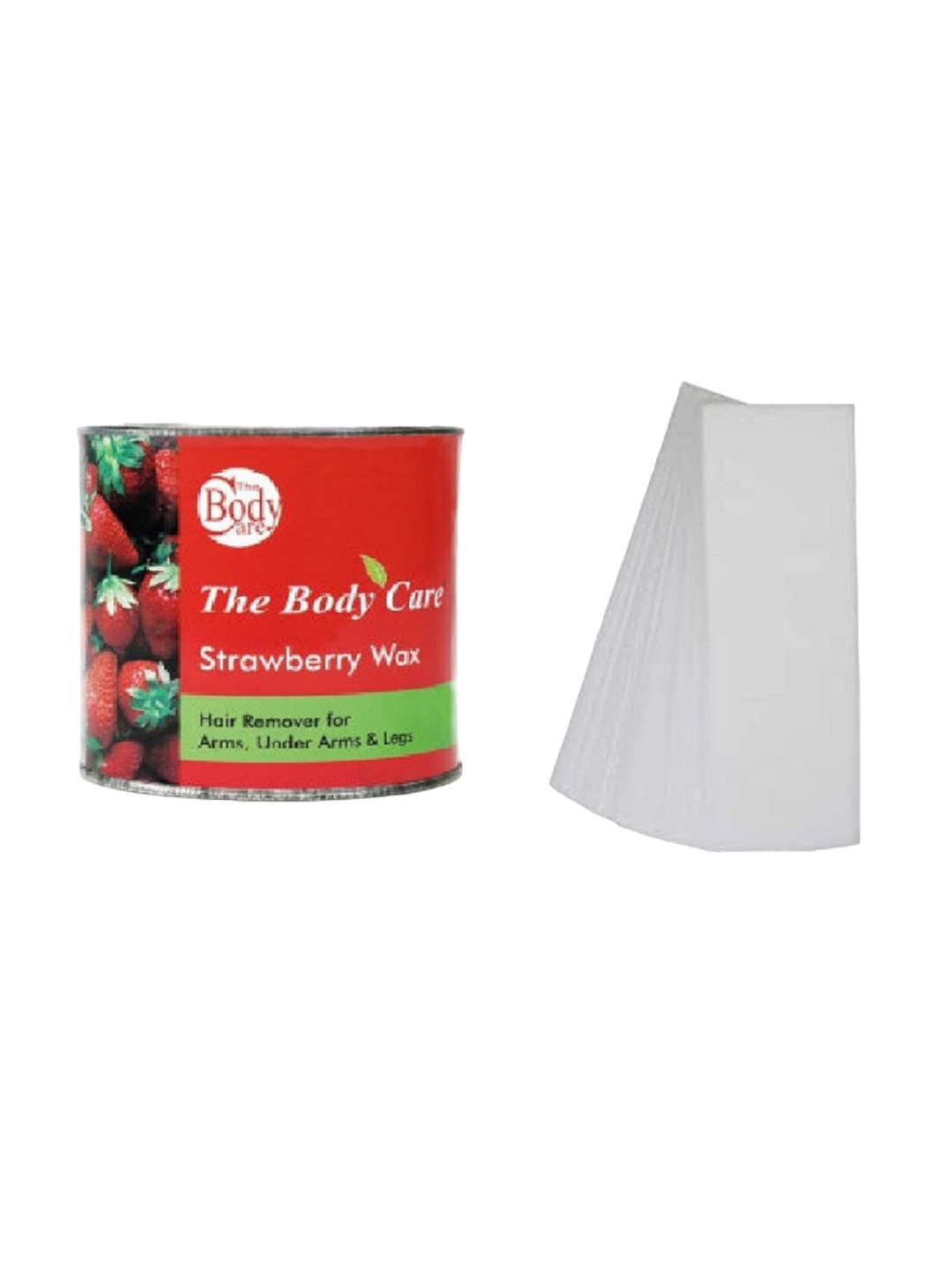 

The Body Care Strawberry Wax With Strips - 600 g, White