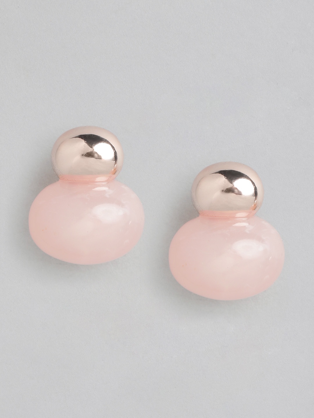 

Forever New Rose Gold-Plated Contemporary Studs