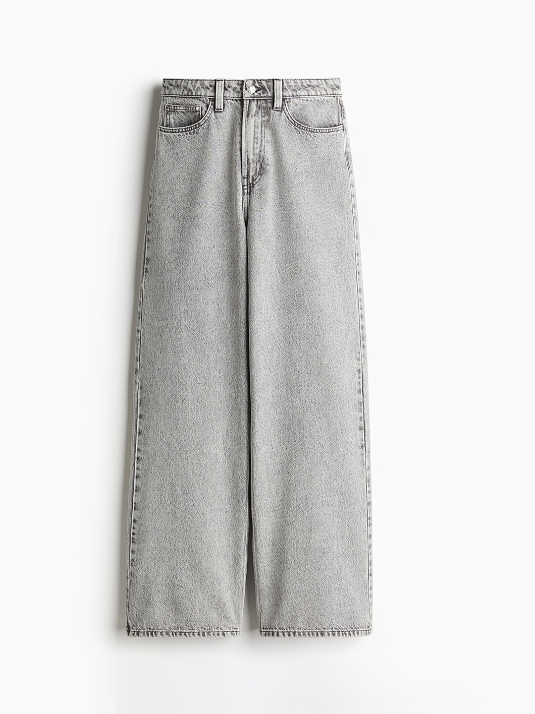 

H&M Women Ladies Ripped Jeans, Grey