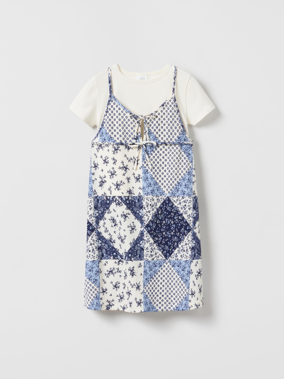 

ZARA Girls Blue Dresses