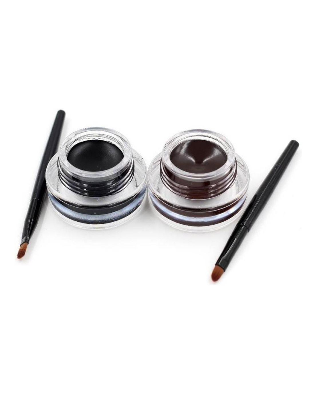 

MAKEUP FEVER Set Of 2 Long Wear Gel Eye Liner - 3 g Each - Black & Brown