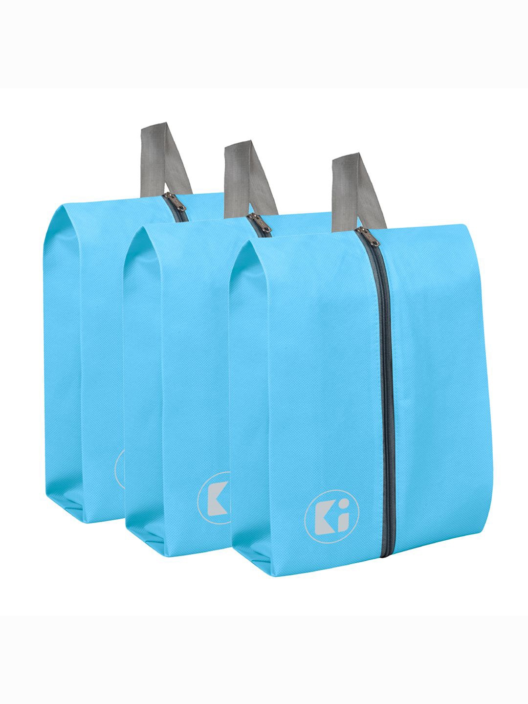 

Kuber Industries Blue 3 Pieces Shoes Organisers