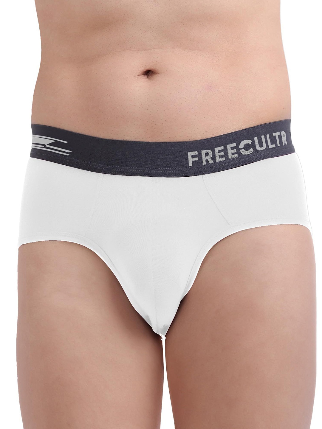 

FREECULTR Men Modal Anti Bacterial Basic Briefs FC-XT-B-CW-XXXL, White