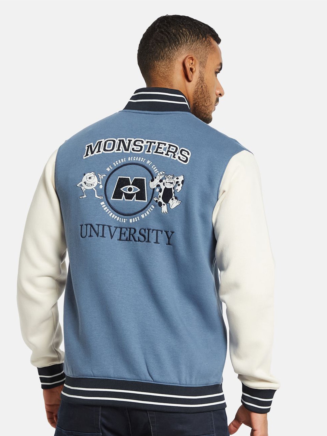 

Octave Men Front-Open Pullover Sweatshirt, Blue