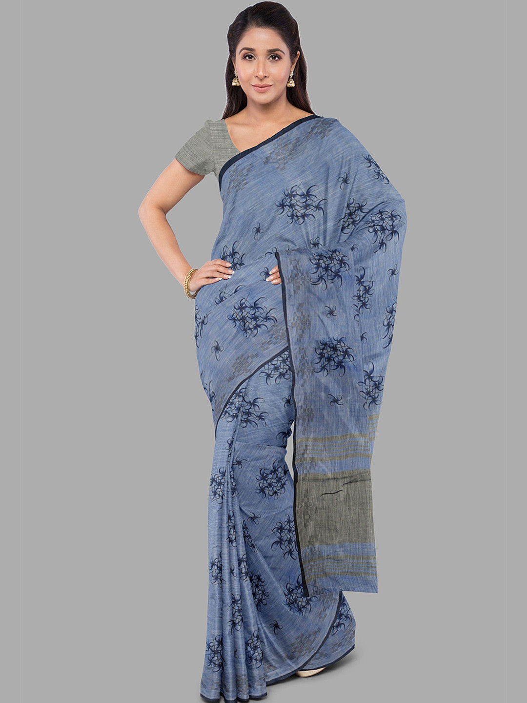 

The Chennai Silks Womens Bhagalpuri Saree, Blue