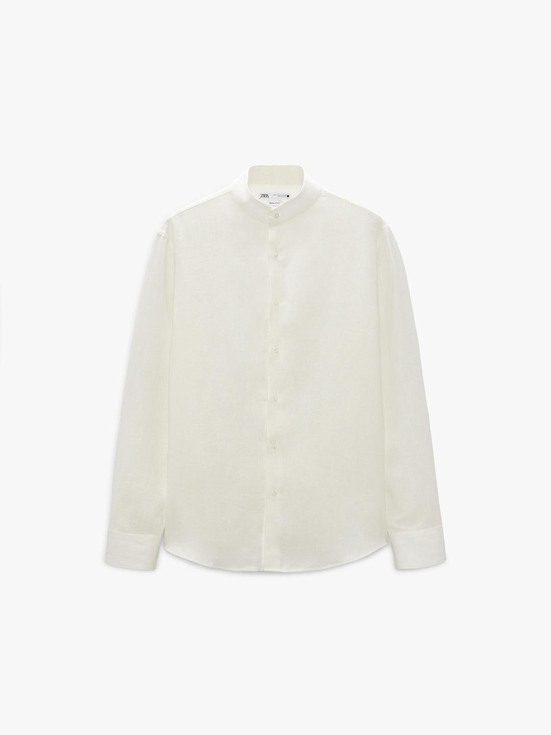 

ZARA Men White Shirts