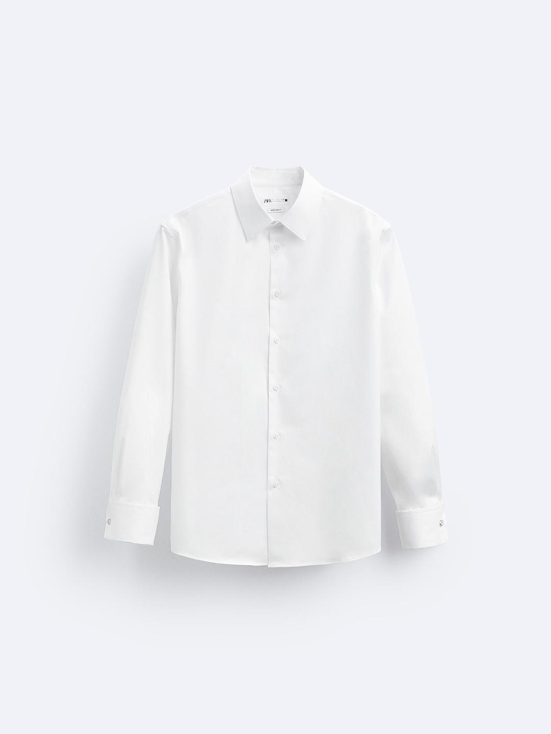 

ZARA Men White Shirts