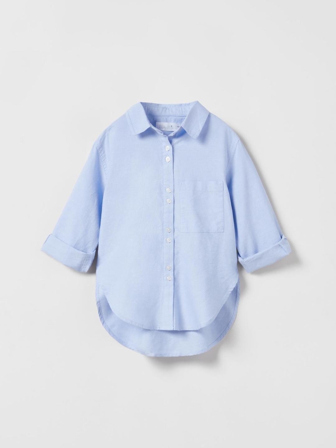 

ZARA Girls Blue Shirts