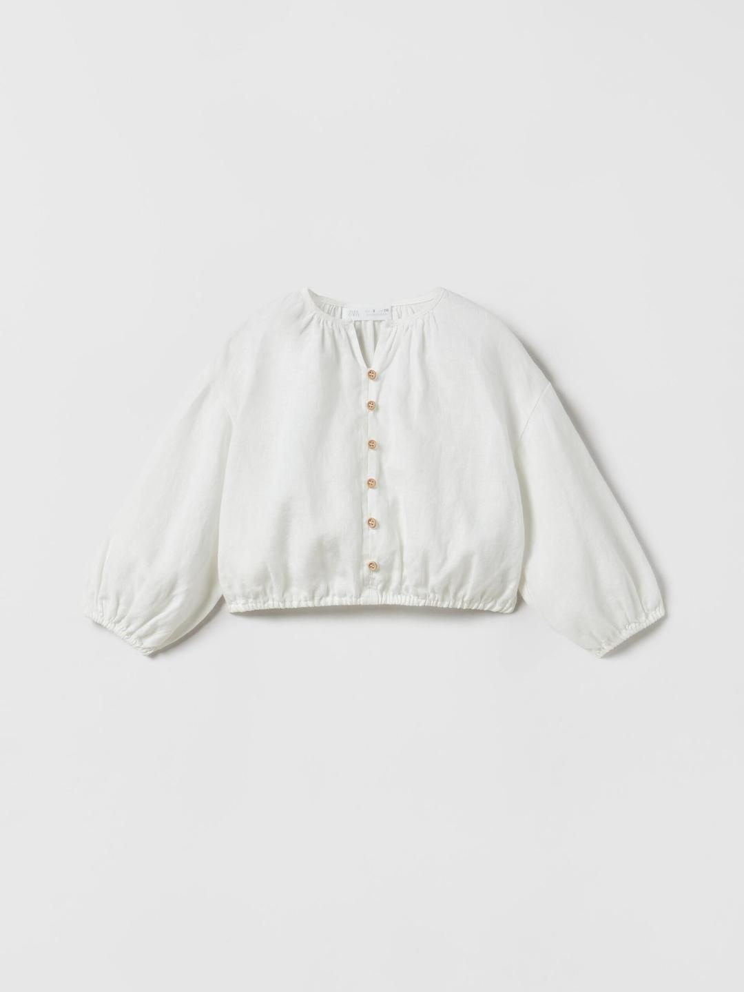 

ZARA Girls Tops, White