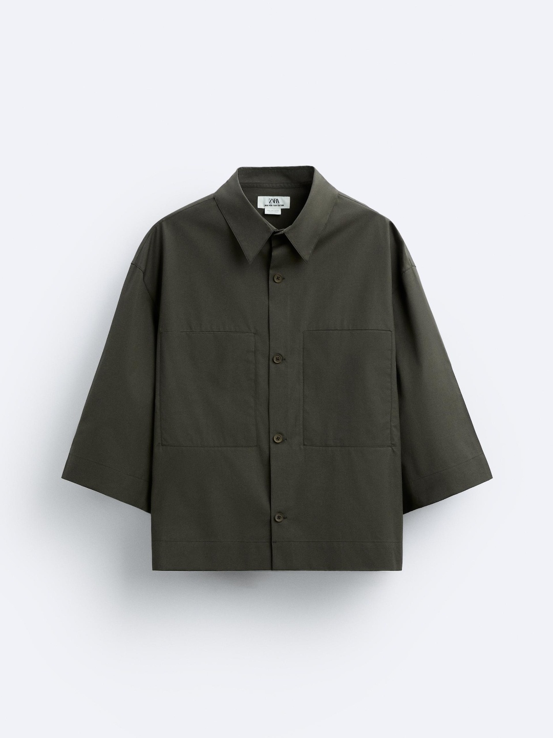 

ZARA Men Khaki Shirts