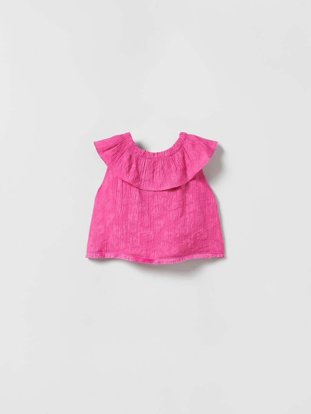 

ZARA Unisex Purple Shirts