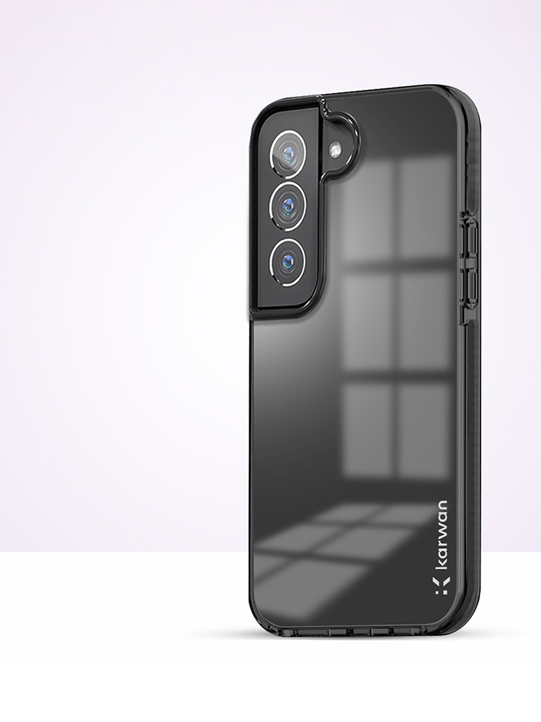 

Karwan Solid Samsung Galaxy S21 FE Back Case Mobile Accessories, Black
