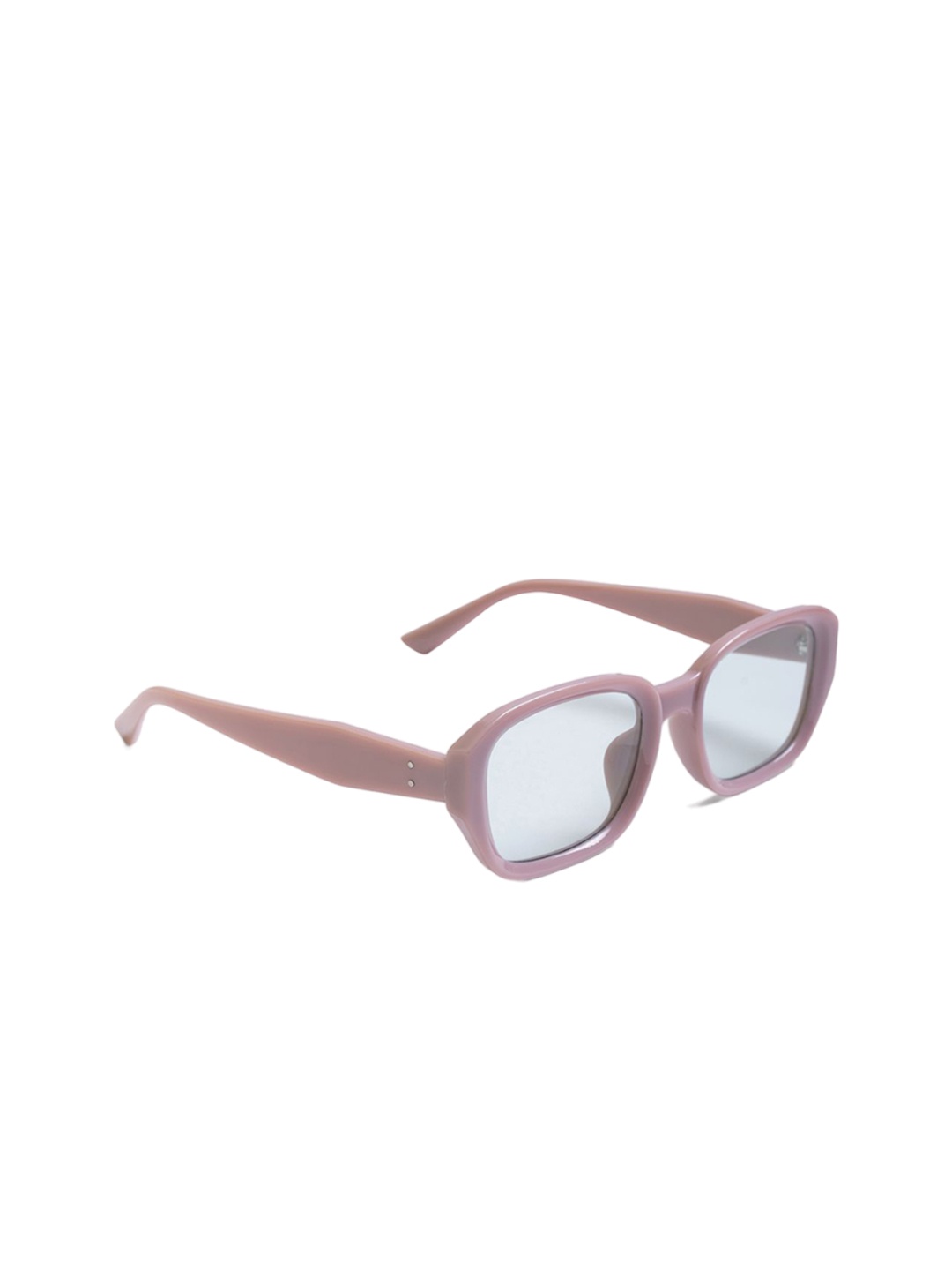 

DIMEH Unisex Square Sunglasses with UV Protected Lens SG-146, Pink