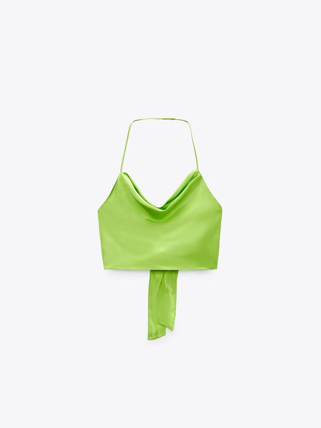 

ZARA Women Tops, Fluorescent green