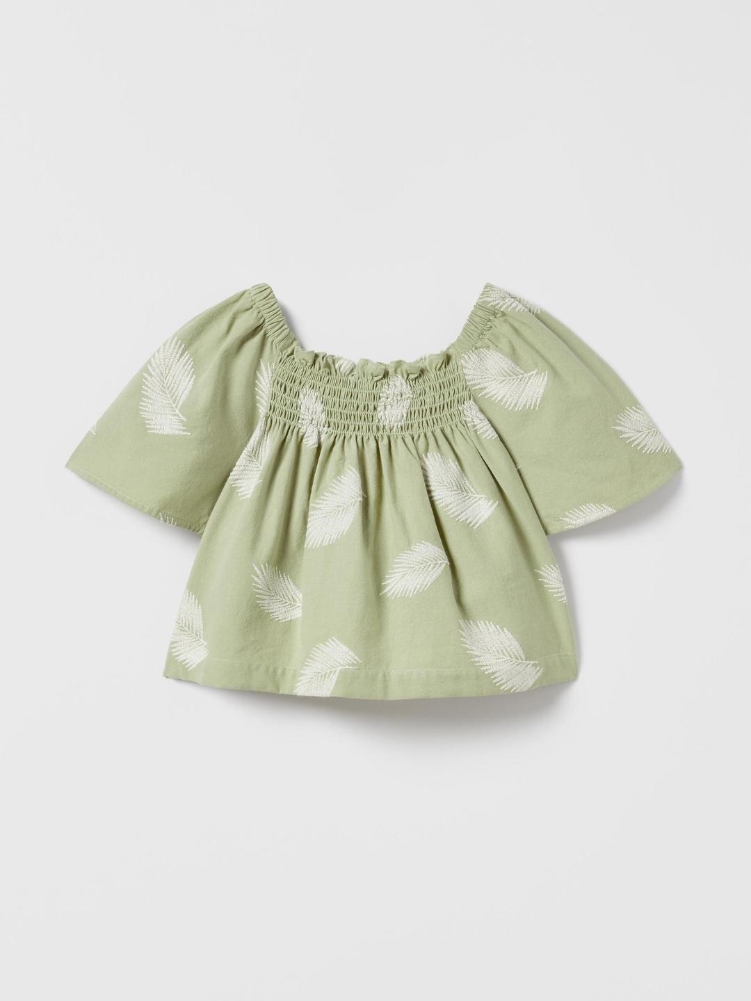 

ZARA Girls Tops, Green