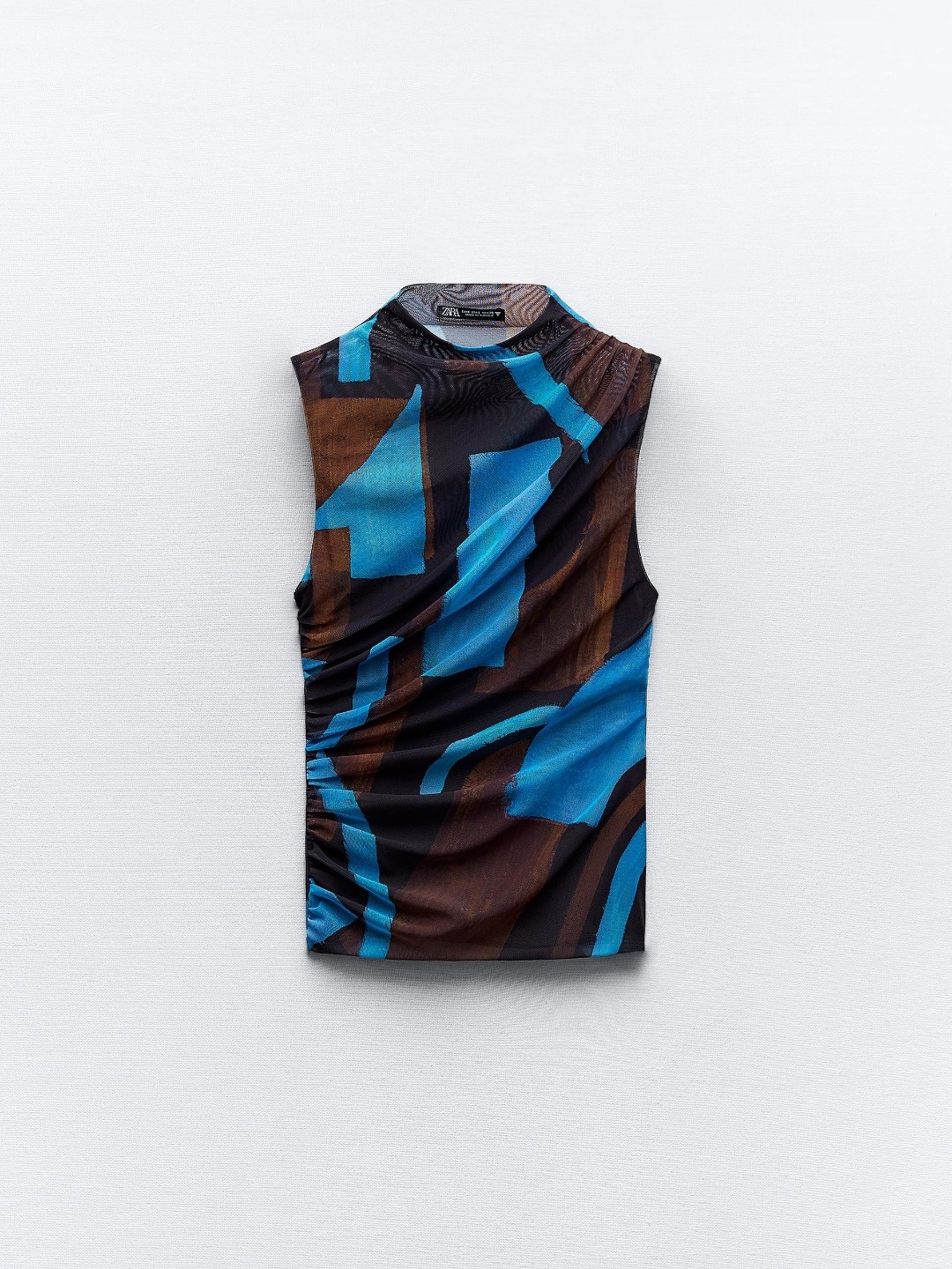 

ZARA Women Blue Shirts