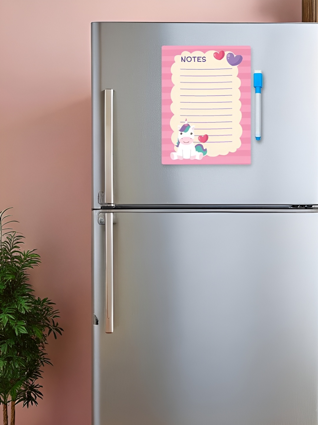 

CVANU Beige Printed Decorative Fridge Magnet