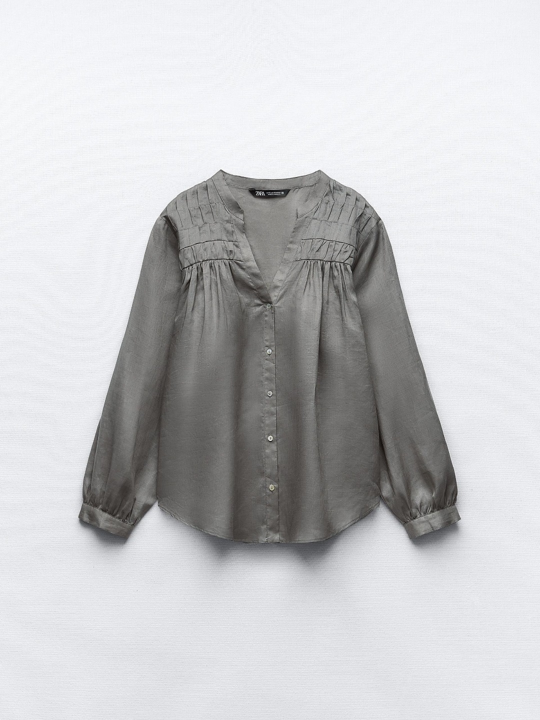 

ZARA Women Grey Shirts
