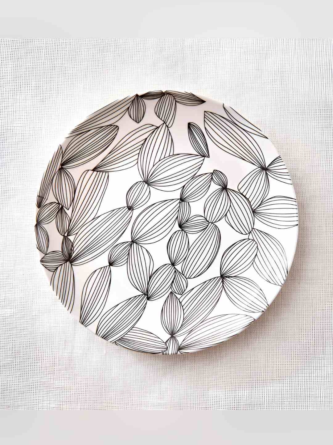 

Home Centre White 2024 1 Pieces Melamine Plates