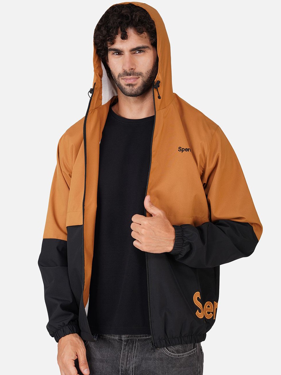 

BAESD Men Windcheater Outdoor Quilted Jacket, Yellow