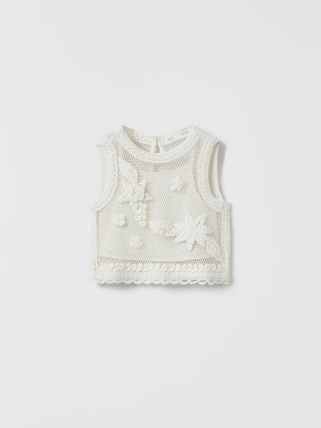 

ZARA Girls Beige Shirts