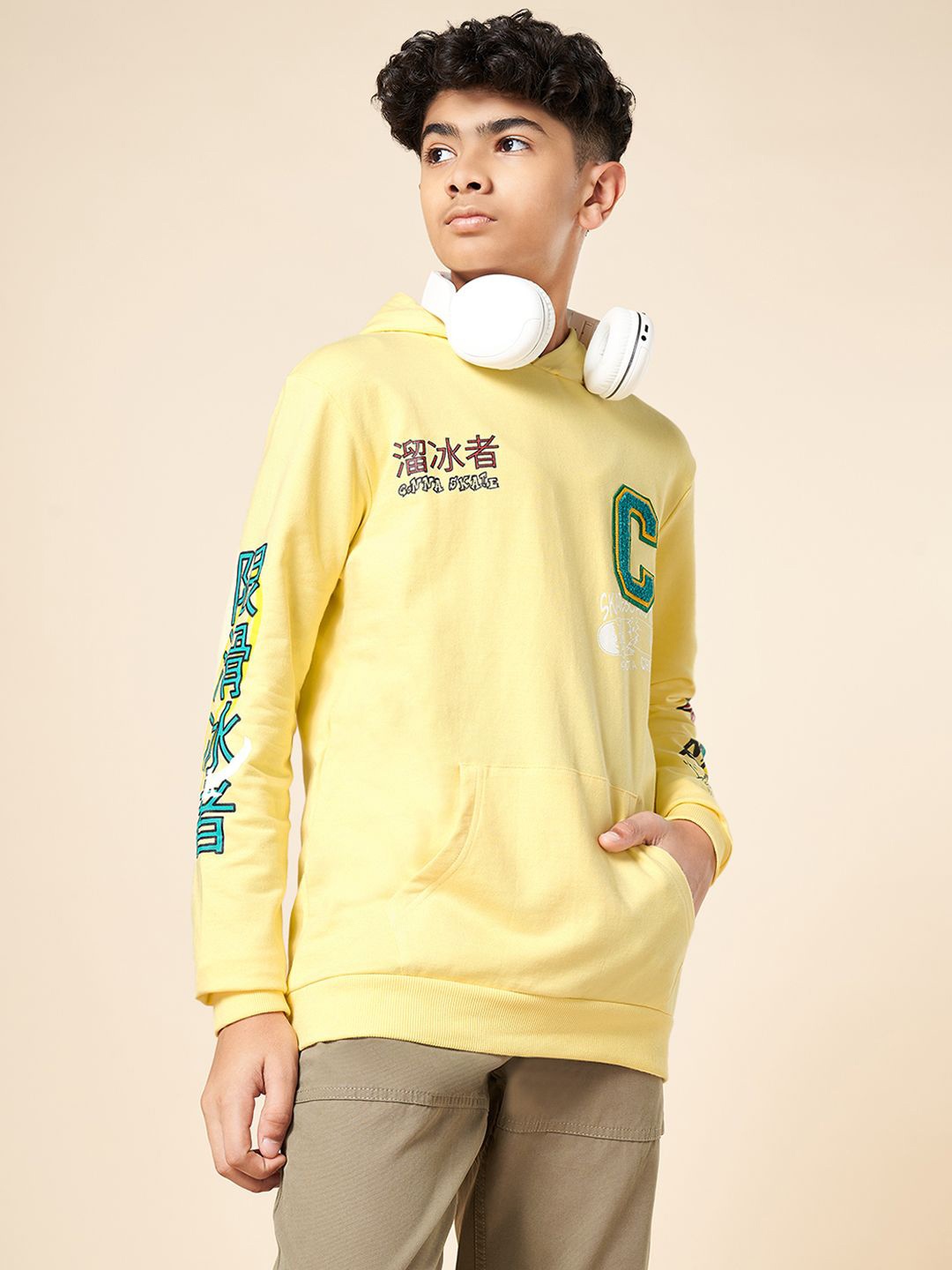 

Coolsters by Pantaloons Boys Printed Sweatshirt, Yellow