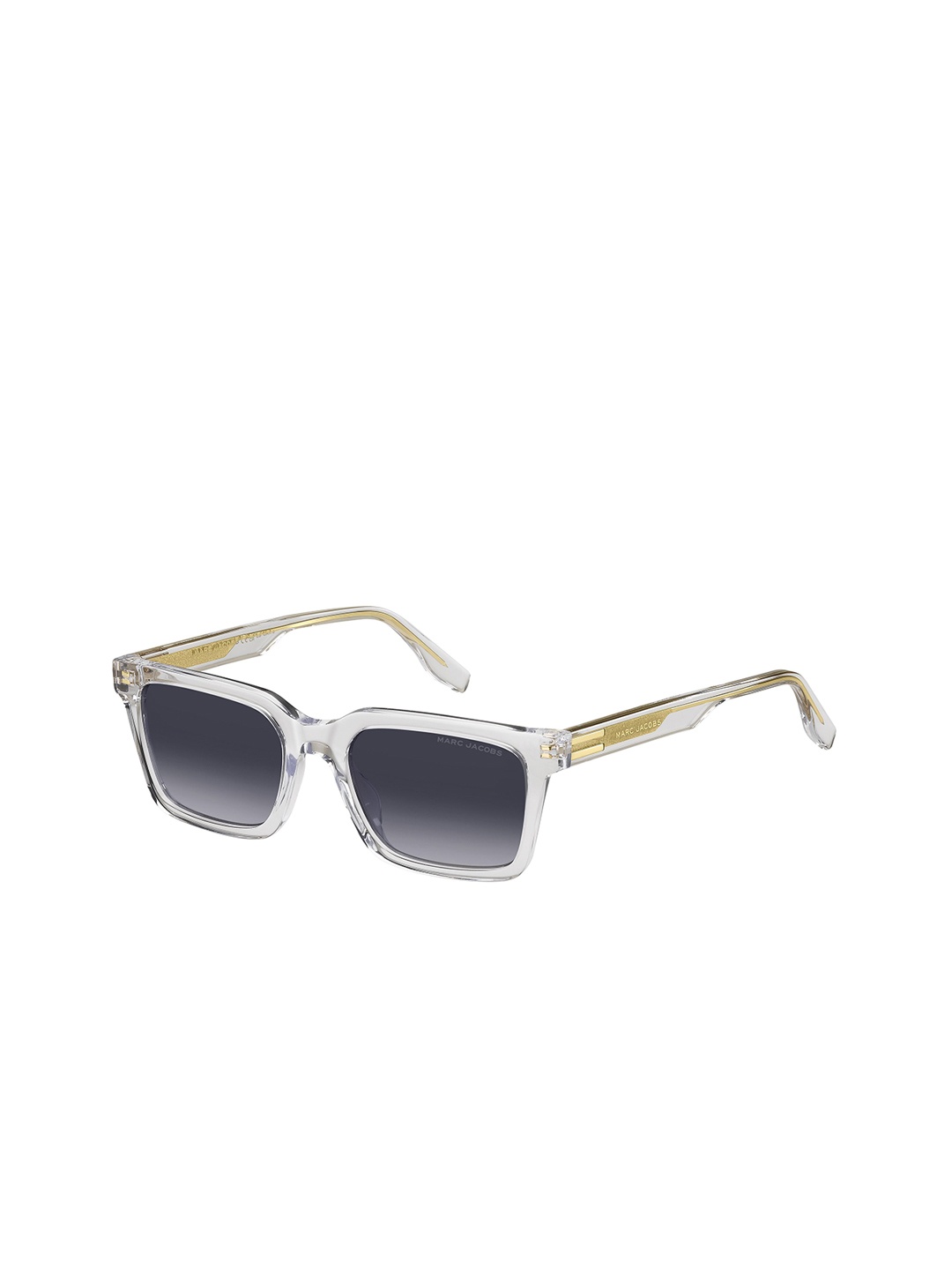 

MARC JACOBS Men Square Sunglasses with UV Protected Lens 206402900539O-CRYSTAL, Black