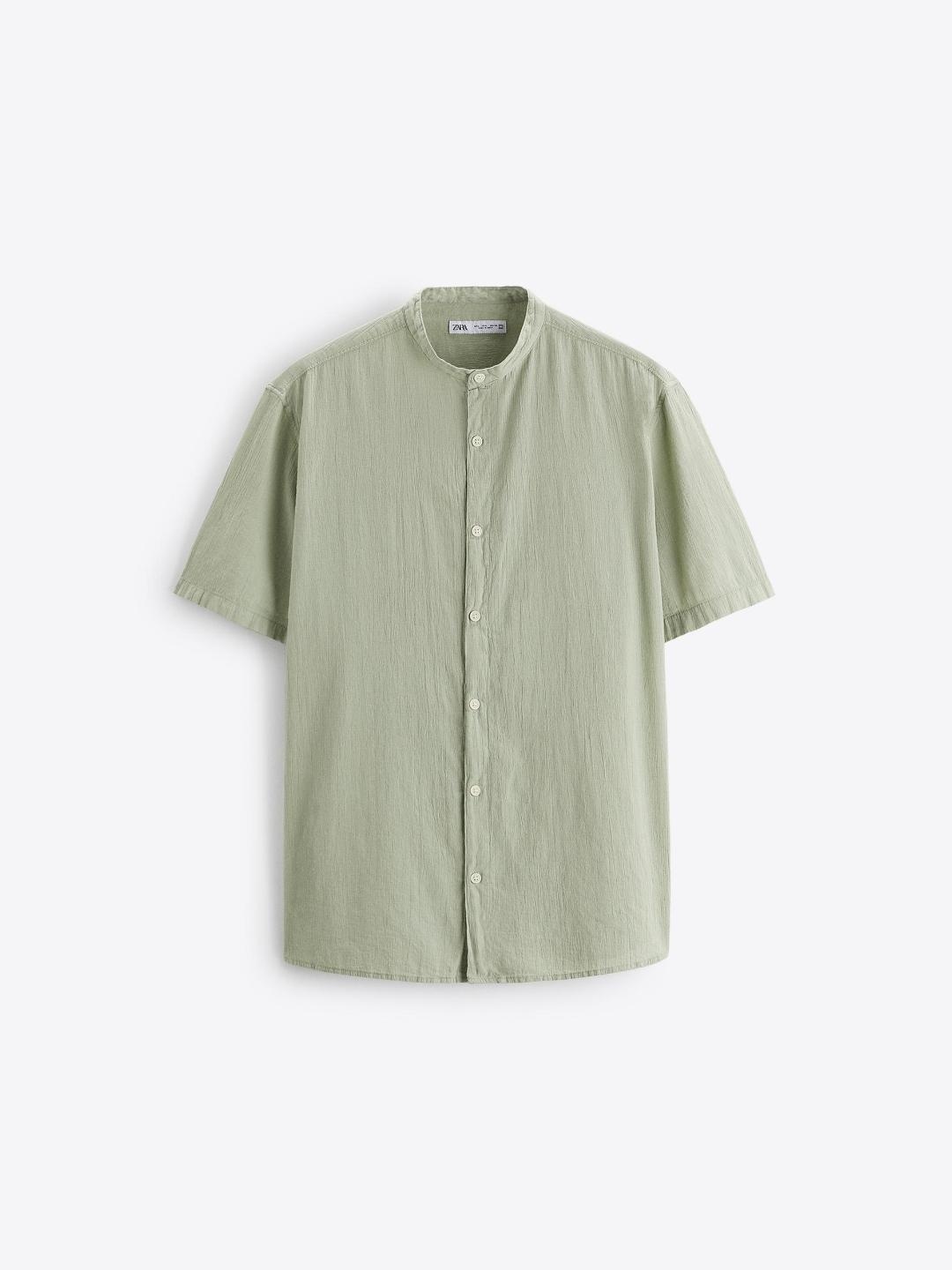 

ZARA Men Khaki Shirts