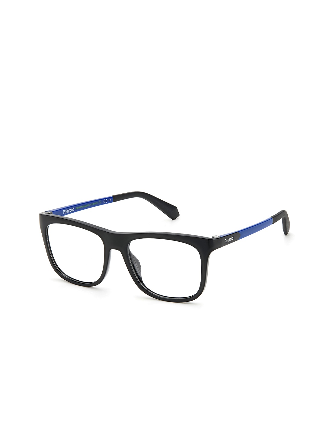 

Polaroid Kids Full Rim Square Frames, Black