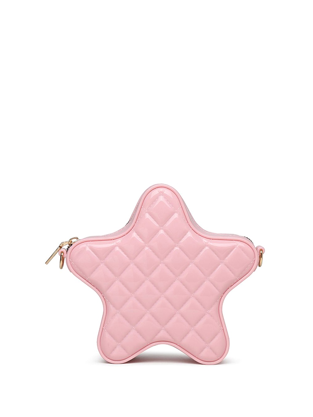 

RAVE Women Textured Structured Shoulder Bag, Pink