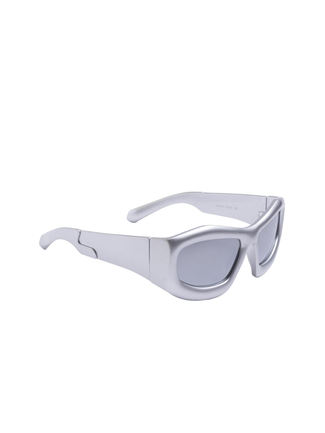 

DIMEH Unisex Square Sunglasses with UV Protected Lens SG-184, Grey