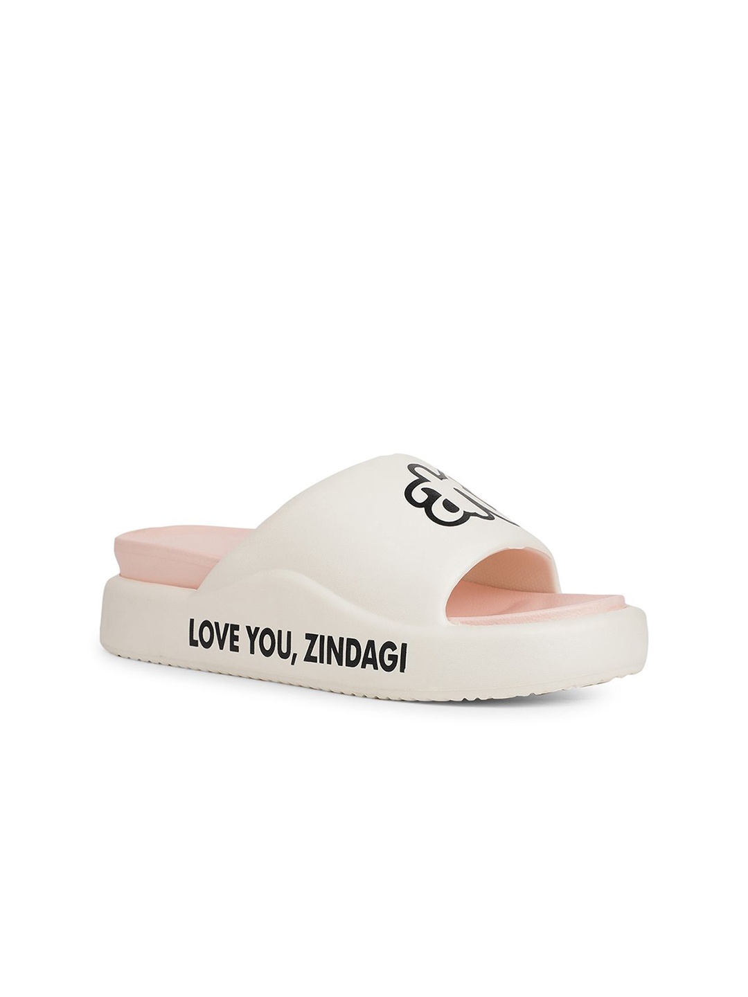 

Liberty Women Synthetic Printed Sliders, Pink