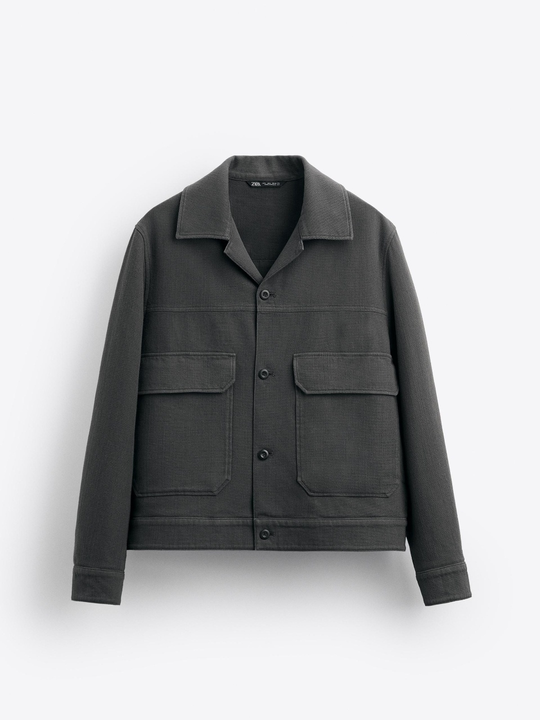 

ZARA Men Grey Shirts