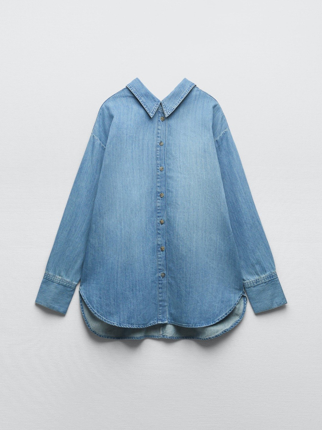 

ZARA Women Blue Shirts