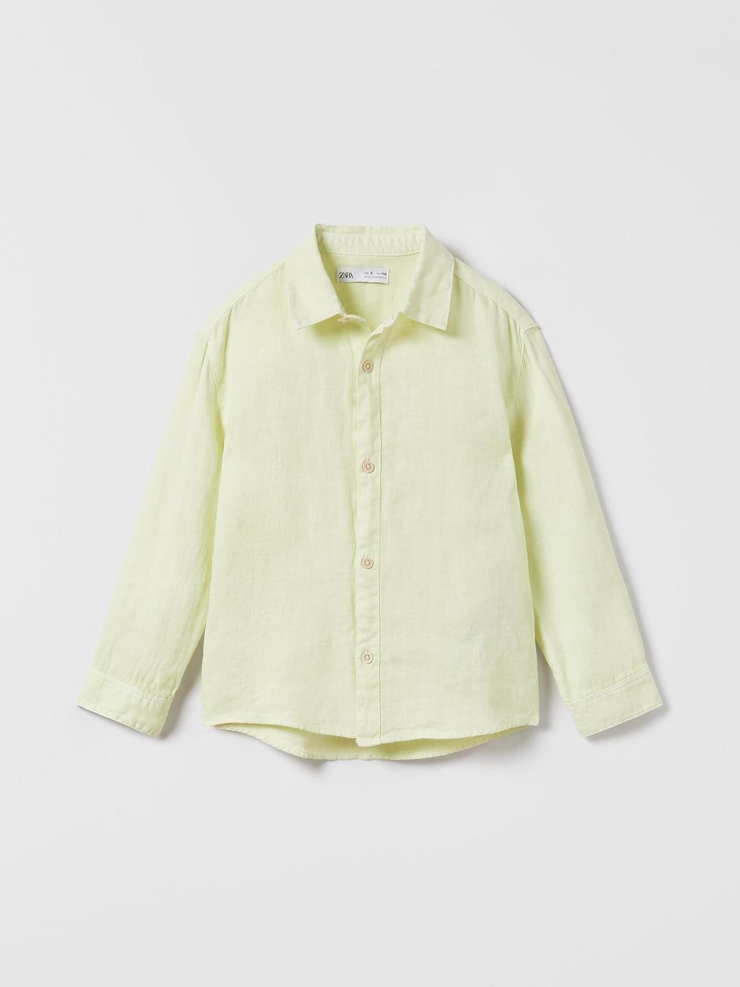 

ZARA Boys Yellow Shirts