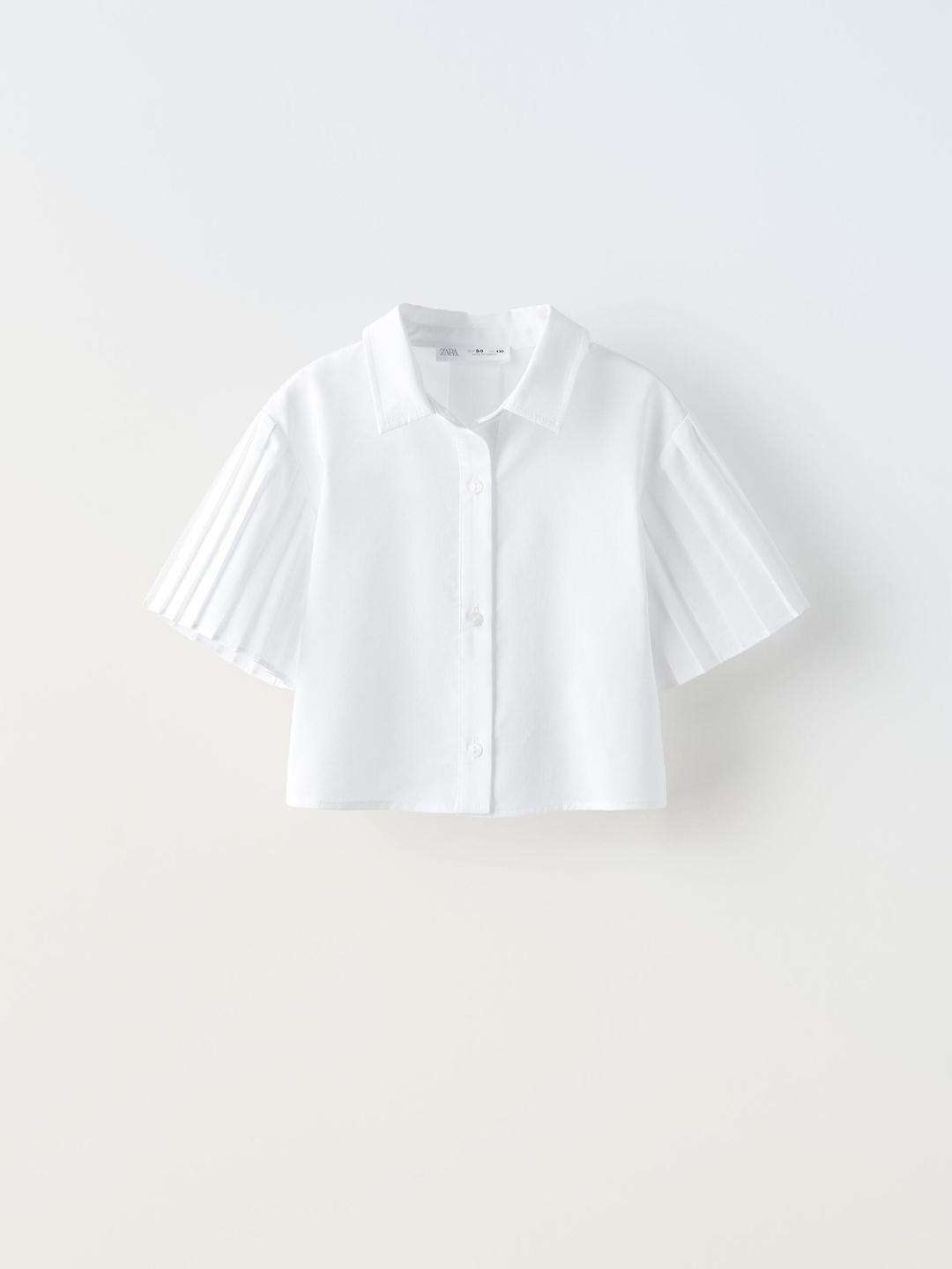 

ZARA Girls White Shirts