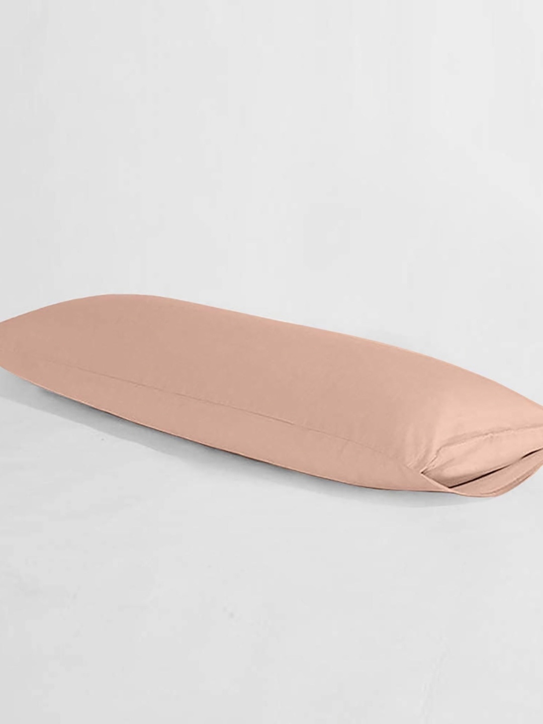 

Sleepino Peach-Coloured Pure Cotton Rectangle Pillow Cover
