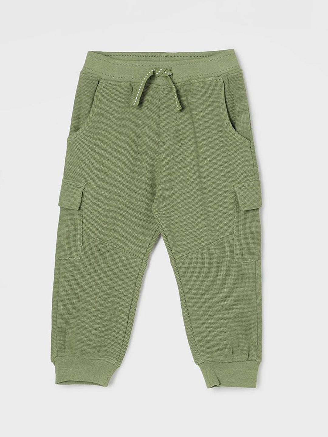 

Juniors by Lifestyle Boys Cotton Mid-Rise Joggers, Olive