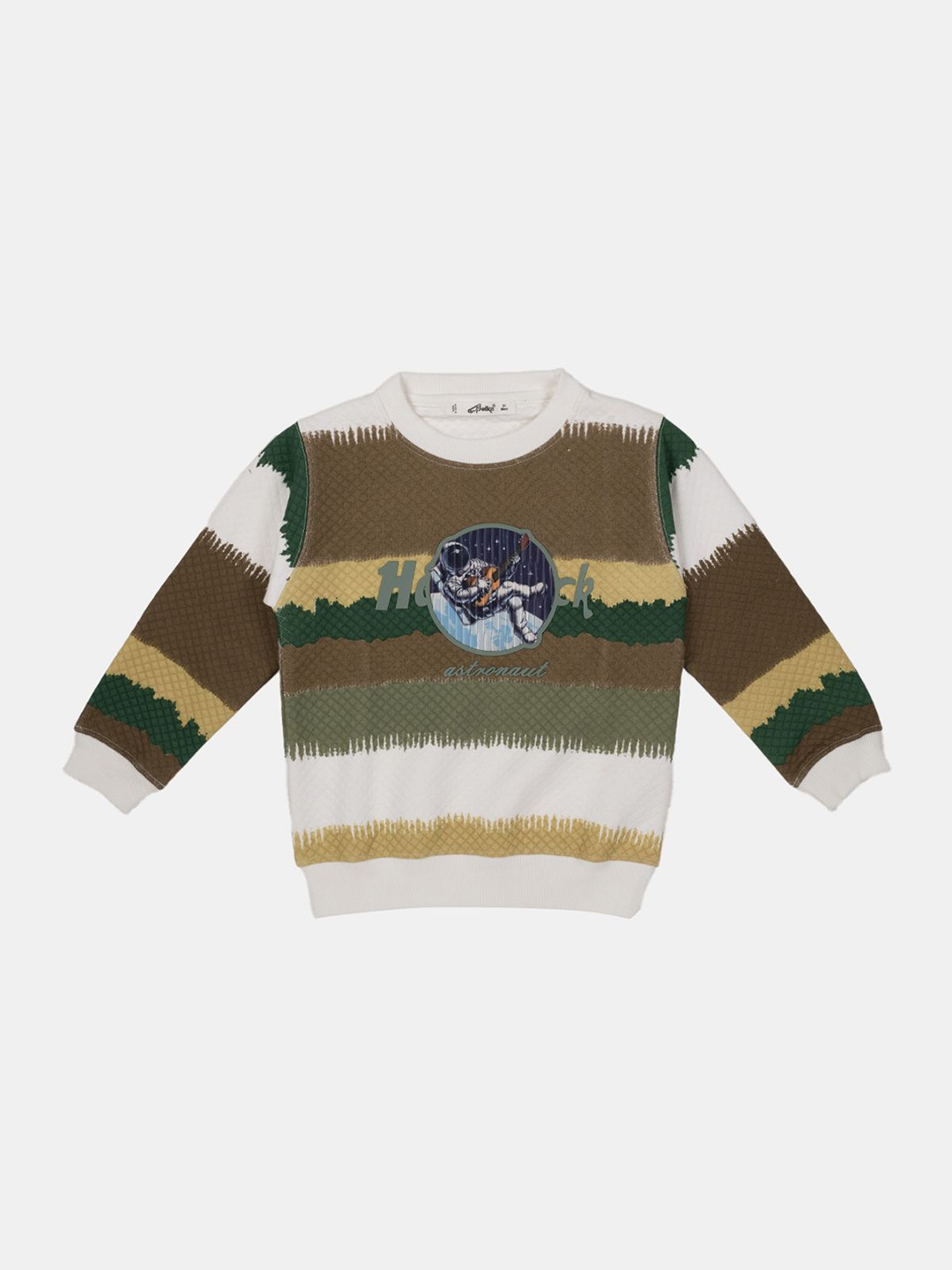 

CHUNMUN Boys Round Neck Cotton Sweatshirt, Blue