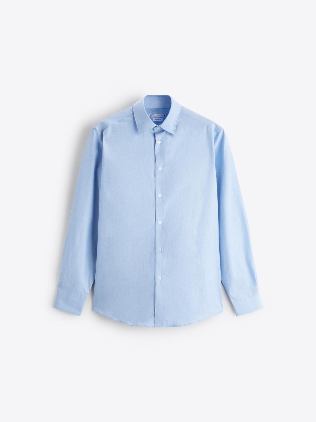 

ZARA Men Blue Shirts