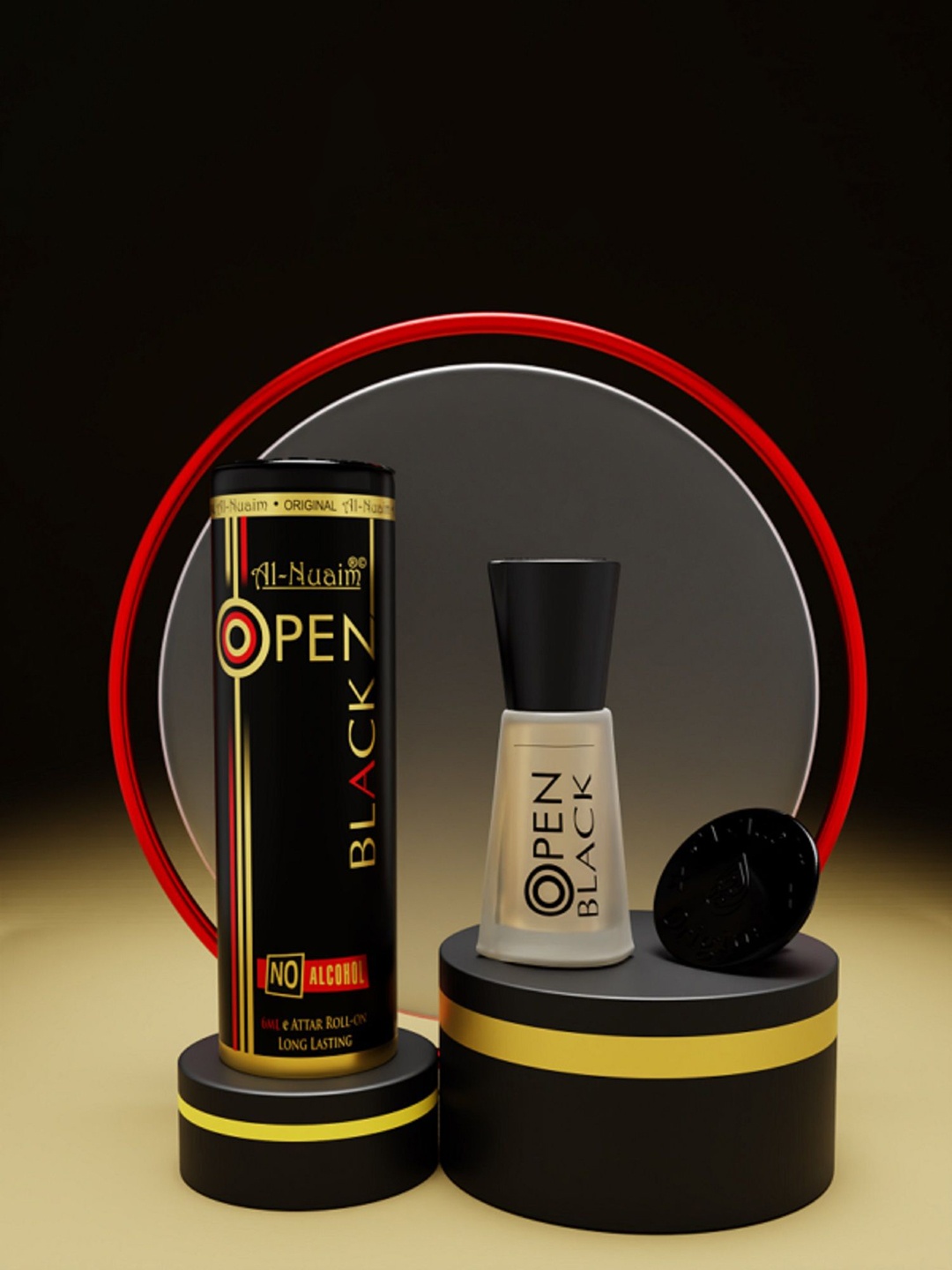 

Al-Nuaim Open Black Alcohol Free Attar - 6 ml