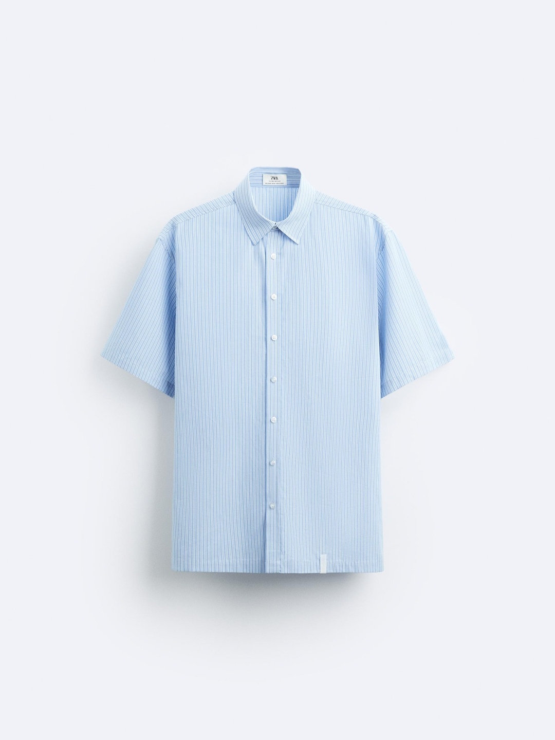 

ZARA Men Blue Shirts