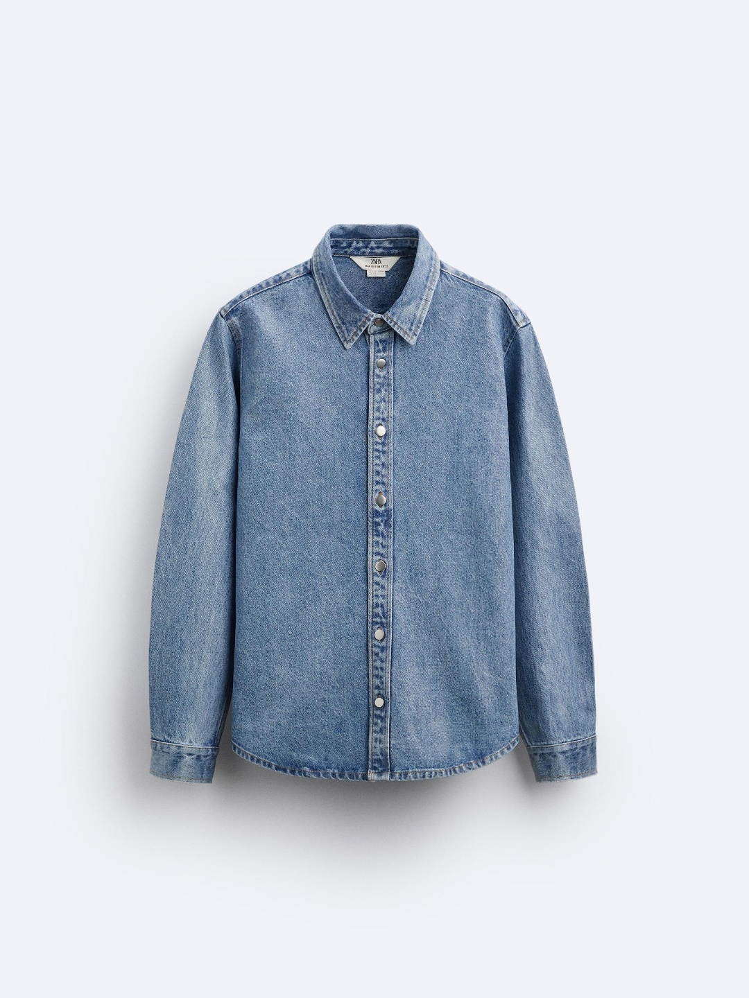 

ZARA Men Blue Shirts