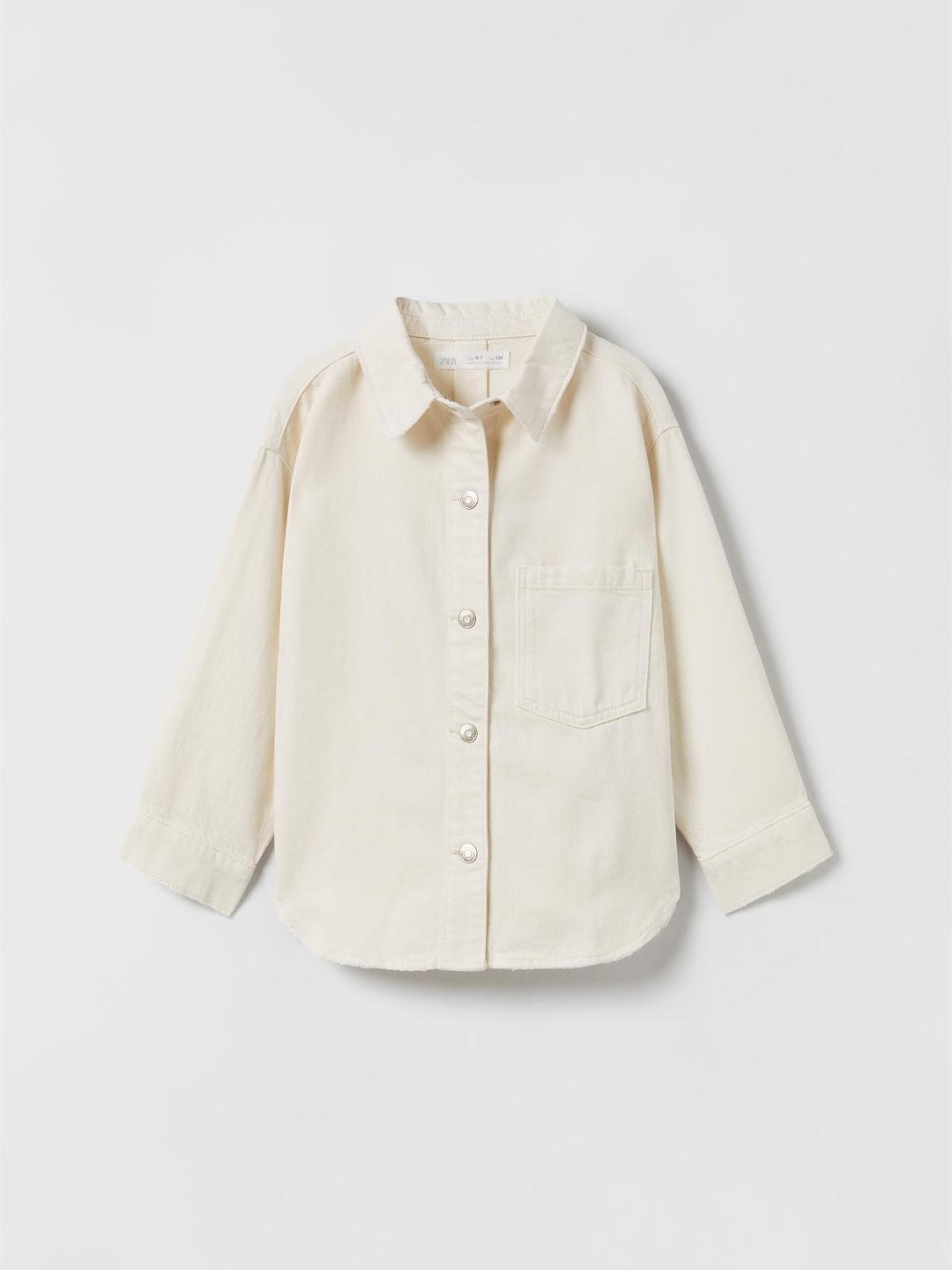 

ZARA Girls Beige Shirts